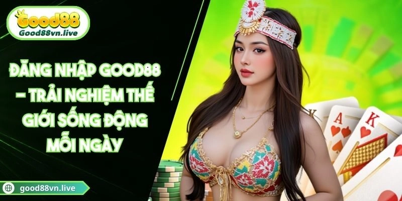 Đăng Nhập Good88 - Trải Nghiệm Thế Giới Sống Động Mỗi Ngày