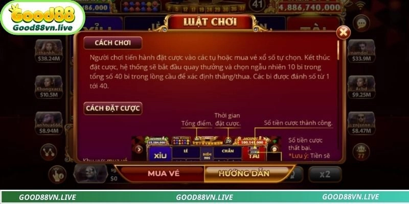 Keno lộc phát chẵn lẻ hòa có tỷ lệ thưởng cao